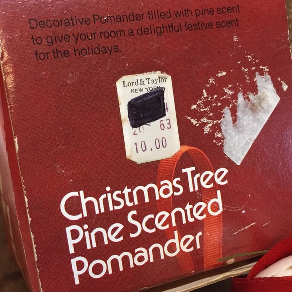 Spode England Christmas Tree Pomander Ball Vintage - Picture 5 of 15